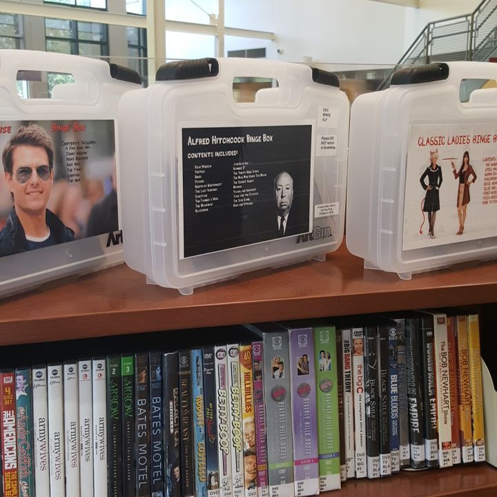 Binge Boxes, Themed Movie Collections for Check Out from O’Fallon Public&nbsp;Library