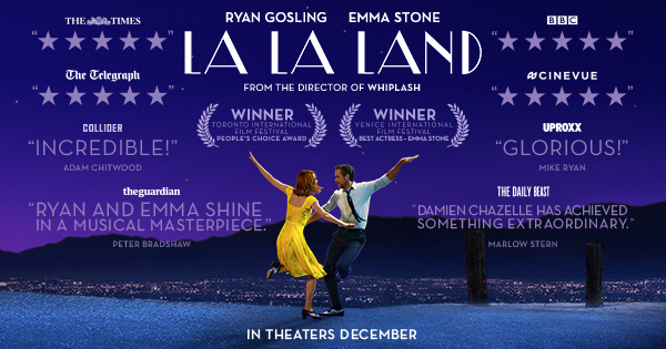 New Title Tuesday: La La Land, Written and Directed by Damien&nbsp;Chazelle