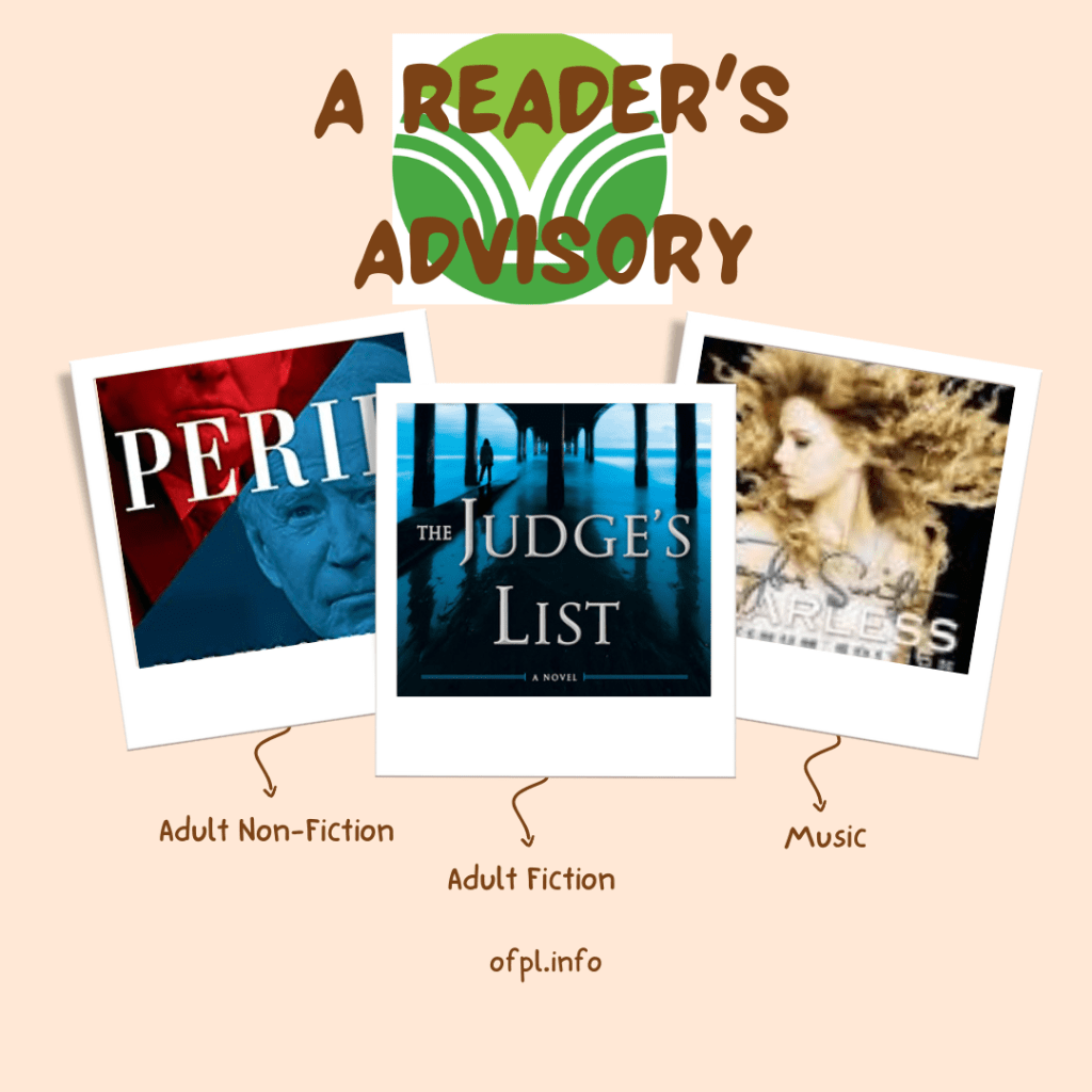 A Reader’s Advisory of the Most Popular Items from the O’Fallon Public Library Collection — January thru March&nbsp;2022