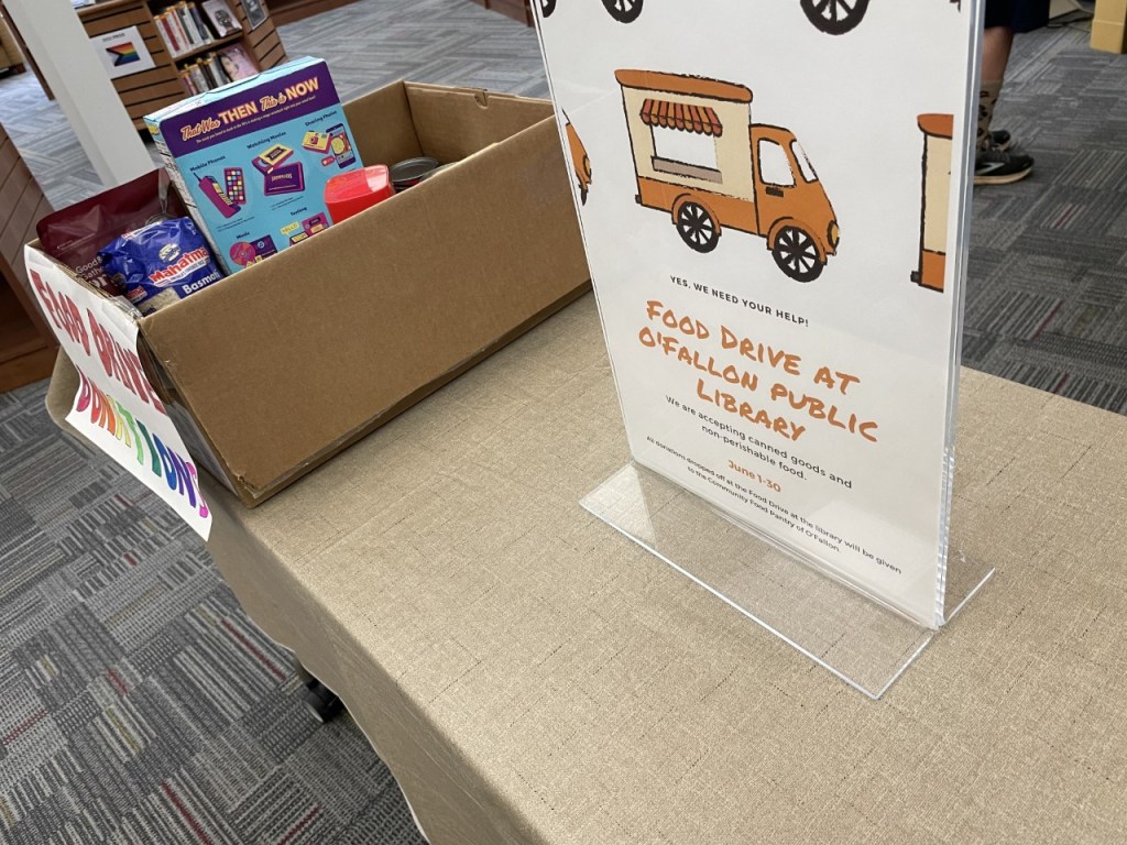 June Food Drive at O’Fallon Public&nbsp;Library