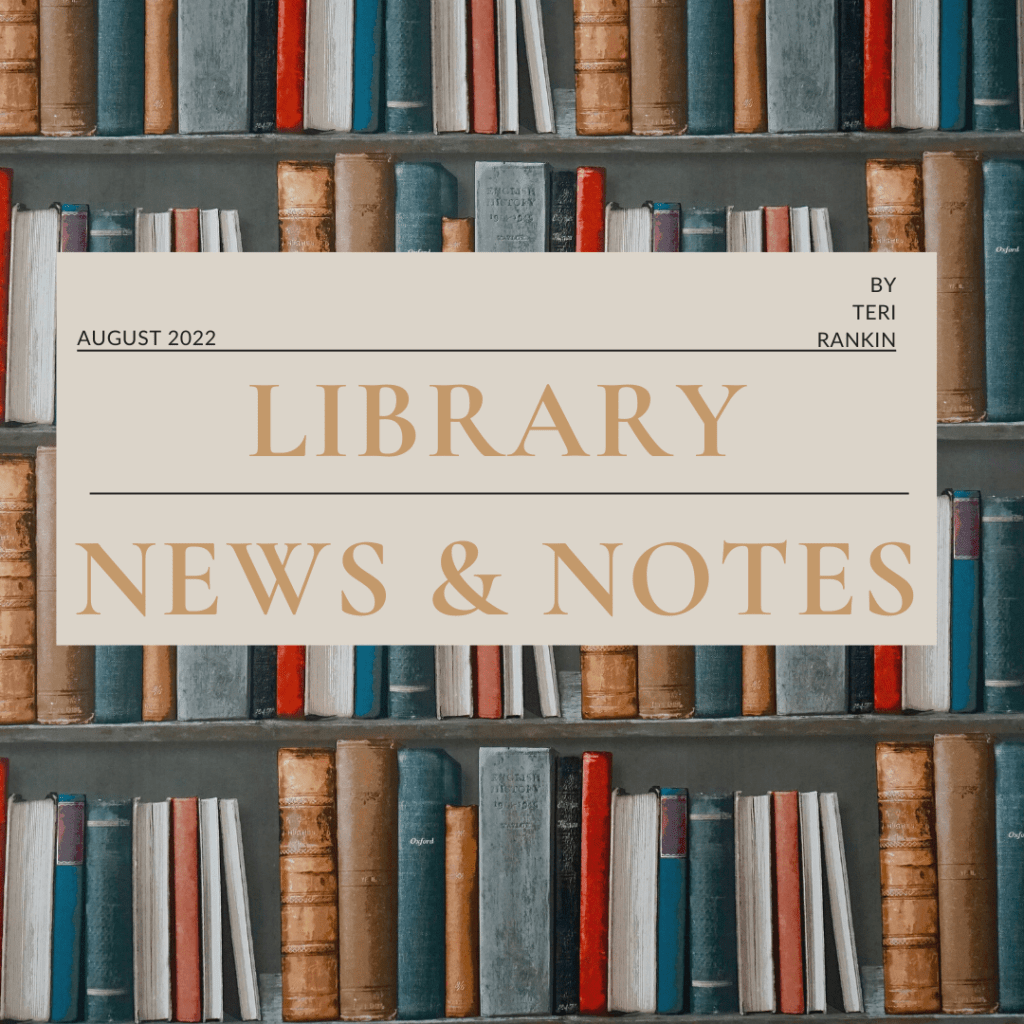 Summer Reading Stats and Upcoming Events in Library News &&nbsp;Notes
