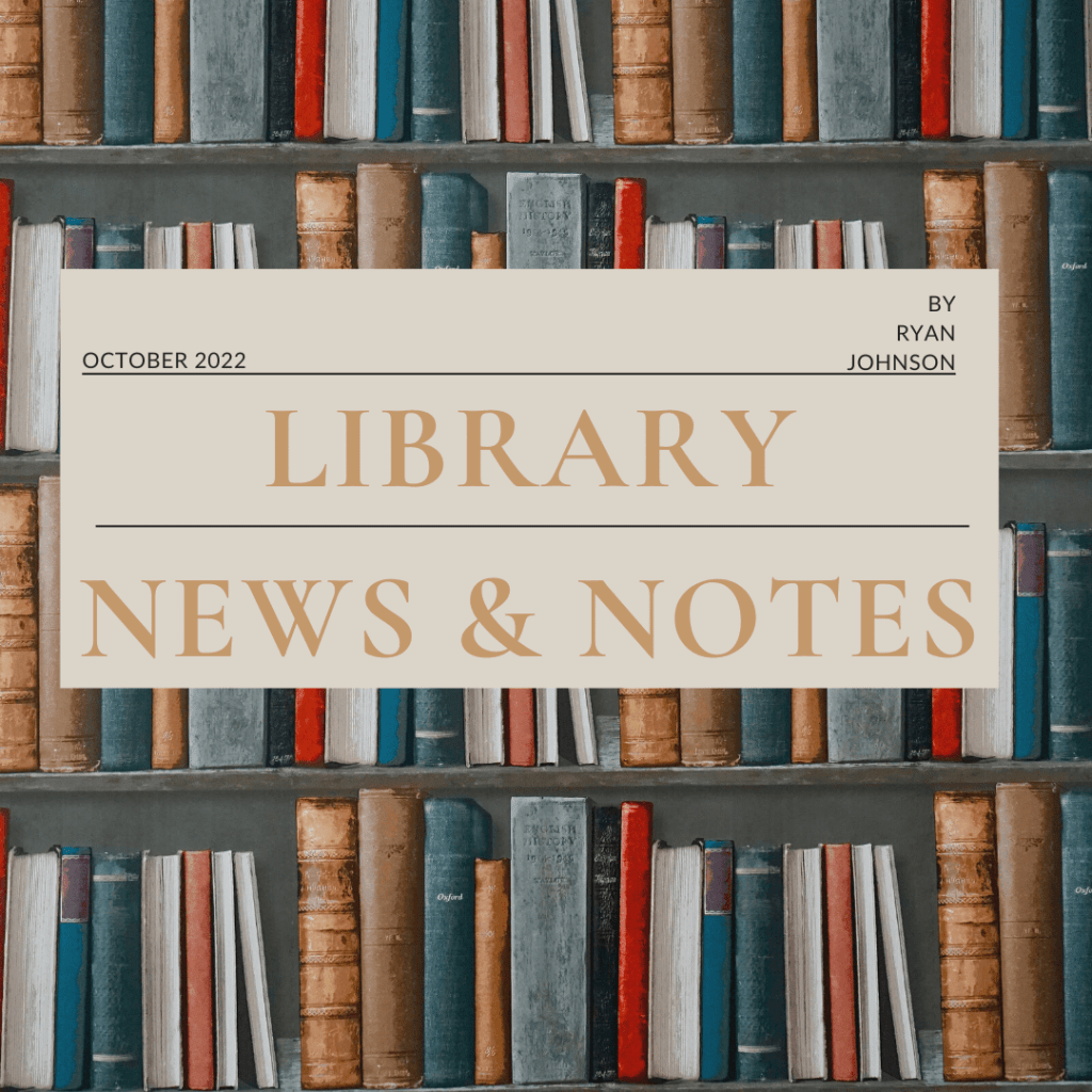 The Intellectual Freedom Award in Library News &&nbsp;Notes